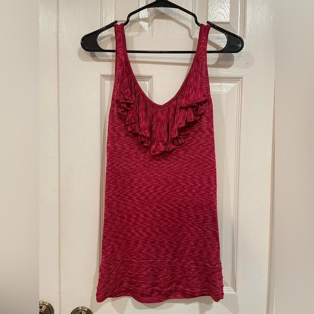 Cache Ruffled Tank Top - Picture 3 of 5
